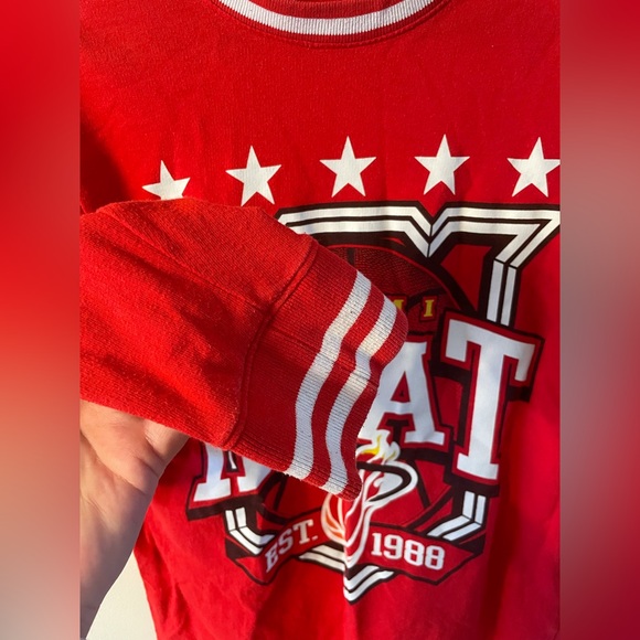 Hardwood Classic Miami Heat Sweater - Picture 3 of 4